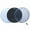 Multicolor, variant on Aquarian Force I Clear Bass Drum Head (20")