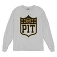 thumbnail image 5 of Pittsburgh Shield Long Sleeve T-shirt Game Day Fantasy Football Fan Steel City, 5 of 7