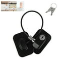 thumbnail image 2 of Cerradura de la puerta del refrigerador con llave Cerradura del cajón de la ventana Cerradura de la puerta del congelador Cerradura del refrigerador Cerradura del gabinete de seguridad para bebés Muyoka Hogar, 2 of 2
