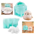 thumbnail image 2 of Silicone Jelly Molds for Making Bunny and Penguin Shaped Treats for Gatherings, Parties, and Family Get-Togethers, 2 of 9