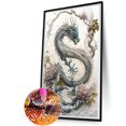 thumbnail image 2 of Diamond Painting 5D DIY Full Square Drill Kit Dragón Flor Decoración (ZQA481) Hugtrwg Para estrenar, 2 of 9