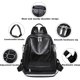 thumbnail image 5 of Women's PU backpack school bag waterproof anti-theft black, 5 of 5