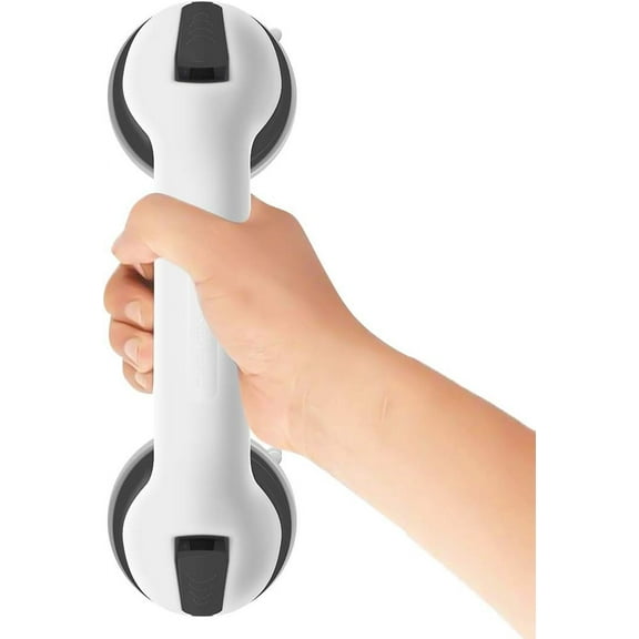 Suction Bathroom Grab Rails, Hand Rail for Elderly, Portable Mobility Aids Safety Handle with Suction Cup Fitting, No Fixings Needed for Bathroom, Children and Disability Aids (1 Pack)