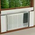 Breeze Stop Surround Insulation Side Panels White for Window AC Unit