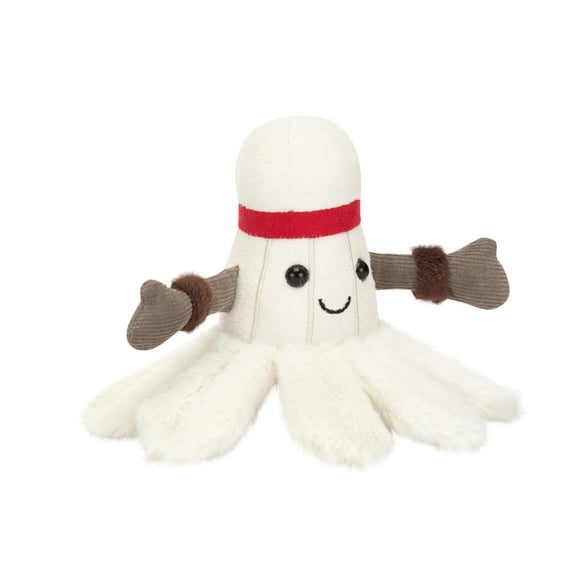 Jelly--Cat Amuseables New Collectible Stuffed Toys, Adorable Plush Octopus Toy with Cute Face and Soft Tentacles for Kids and Collectors