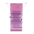 thumbnail image 2 of HILABEE 4 in1 Hanging Makeup Case Organizer 2 Large and 2 Small Bags Foldable Mesh, 2 of 9