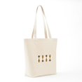 thumbnail image 7 of CafePress - Honey Bees Border Tote Bag - Unisex Canvas Tote Bag, Beige, 1-Piece, 7 of 7