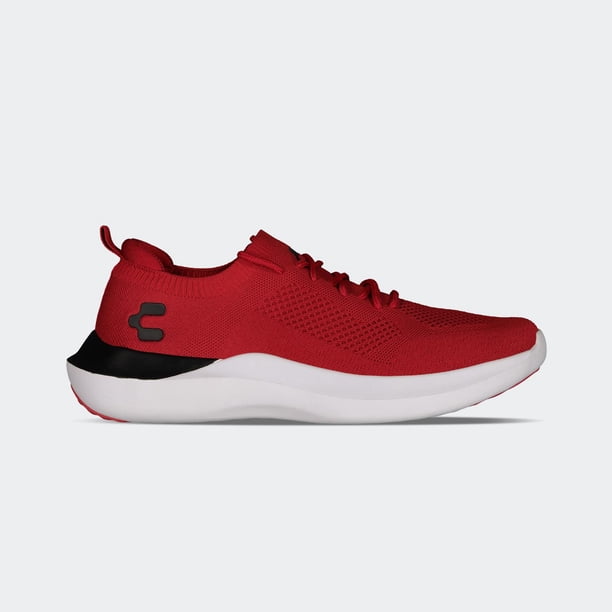 Tenis Charly Deportivos Sport Casuales Cómodos Textil Rojo rojo 26