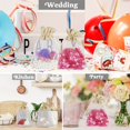 thumbnail image 4 of KEINXS 50pcs Organza & Burlap Drawstring Gift Bags - Perfect for Party Favors  Candy  and Toy Storage, 4 of 5