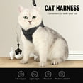 thumbnail image 4 of Cat Harness Leash Escape-proof Lightweight Breathable Adjustable Soft Dog Pet Vest, 4 of 8