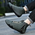 thumbnail image 5 of Chenyee Mens Vintage Suede Ankle Boots Outdoor Non Slip Work Shoes Comfortable Slip On Sneakers, 5 of 7