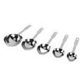 thumbnail image 4 of Cuillère à Poche en Acier Inoxydable, 5pcs en Acier Inoxydable Longue Cuillère à Poignée Longue Cuillère en Acier Inoxydable Cuillère à Soupe Professionnellement Testée, 4 of 12