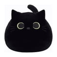 thumbnail image 1 of Almohada De Peluche De Gato Negro, Almohada De Sofá Con Dise, 1 of 3