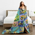 thumbnail image 5 of Kll Fleece Blanket Plush Throw Blanket Construction Machinery,Soft Fuzzy Cozy Flannel Blanket For Couch Sofa Bed.(50"X40"), 5 of 9