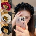 thumbnail image 4 of YSABOXY Silk Ribbon Decorated Hairband Headband For Women, New Headband For Wom ✨, 4 of 6