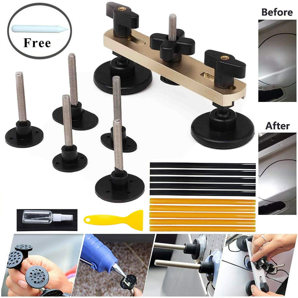 Auto Paintless Dent Repair Kit Dent Bridge Dent Puller Kit with Hot