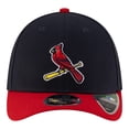 thumbnail image 2 of Men's New Era  Black St. Louis Cardinals Player Replica 39THIRTY M-Crown Flex Hat, 2 of 5