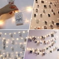thumbnail image 2 of Morttic Photo Clip String Light - 33Ft 100LED Fairy Lights with Clips for Pictures, Photo Lights with 50 Clear Clips for Dorm Bedroom Wall/Wedding Decor, 2 of 7