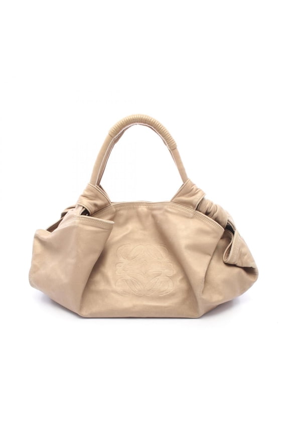 Pre-Owned Loewe Nappa Aire Handbag, Leather, Women's, Gold Tone