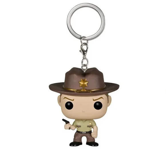 FUNKO Galaxy of the Guardians Tree Man Keychain Toy Wonder Woman Sailor Moon Dragon Ball Naruto Dolls Rick Dustin Eleven
