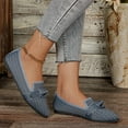 thumbnail image 2 of Women's Flats Classic Pointed Toe Ballet Flat Shoes Business Casual Office Comfort Slip on Dress Work Loafers for Women, 2 of 8