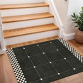 thumbnail image 3 of 2x3 Entryway Rug Bathroom Rugs for Front Door Bedroom Kitchen, Washable Vintage Print Carpet, Floor Mat with Non Slip Backing, 3 of 8
