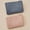 Blue&Pink, variant on 2-Pack Mini Coin Purse (Pink&Blue) - Portable PU Leather Small Wallet for Women, Fits Credit Cards, Folded Bills, ID, Keys, Headset & Lipstick