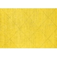 thumbnail image 1 of Ahgly Company Indoor Rectangle Solid Yellow Modern Area Rugs, 5' x 7', 1 of 4