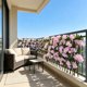 thumbnail image 4 of Artificial Hedge Fence Expandable Faux Leaf Screen Panel Decorative Wall For Balcony, 4 of 7