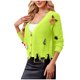 thumbnail image 2 of Puntoco Suéter De Mujer Con Cuello Redondo Y Manga Larga Con Lentejuelas Navideñas De Cervatillo, 2 of 3