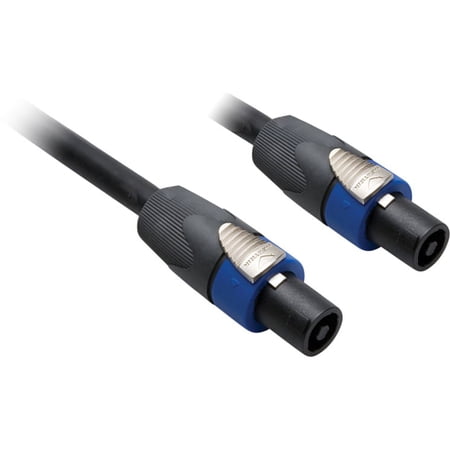 UPC: 0728736018310 | Hosa SKT-205 Audio Cable – for Speaker  Audio Device – 5 ft – 1 x SpeakOn Male Audio – 1 x SpeakOn Male Audio – Black