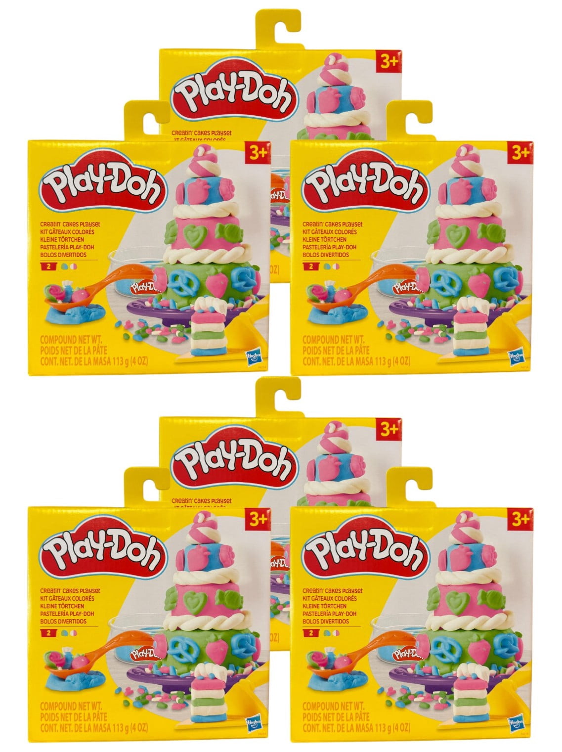 Play-Doh Ultimate Color Collection 65-Pack, Assorted 1-Ounce Cans