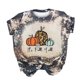 thumbnail image 1 of Blusa de Camiseta Suelta Con Cuello Redondo Y Estampado de Corbata Digital de Manga Corta Informal Para Mujer Odeerbi  ODB180657, 1 of 5