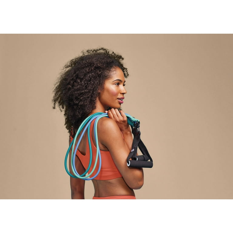 POPSUGAR 3 in 1 Resistance Tube Kit with Interchangeable Tubes