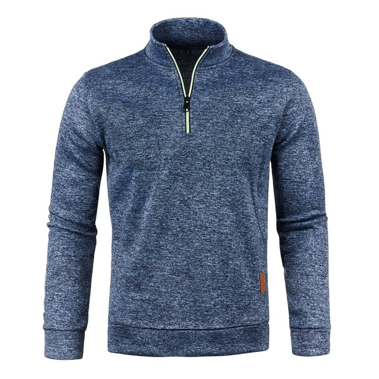 Mens S13 Coat Mens Autumn And Winter Chef Coat Solid Zipper Neck