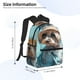 thumbnail image 2 of Easygdp Stylish Dog in Denim Outfit Mochila Casual para Portátil, Mochila para Escuela, Viajes, Negocios, 2 of 6