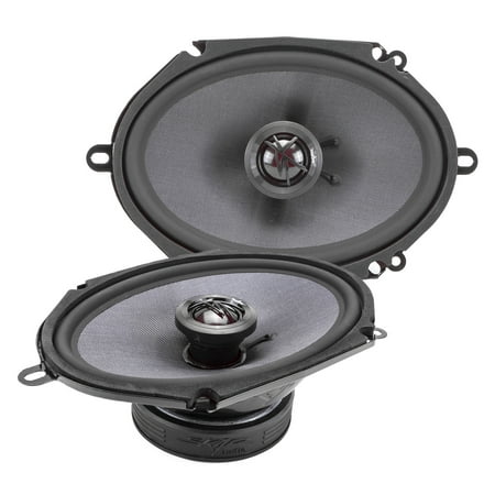 Skar Audio TX68 6-Inch x 8-Inch 2-Way 200 Watt Coaxial Car Speakers -