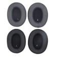 thumbnail image 4 of Cateissary 1 par de auriculares, almohadillas para los oídos, almohadillas universales para auriculares, funda protectora, reemplazo de Relojes inteligentes Negro, 4 of 6