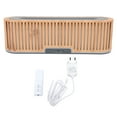 thumbnail image 2 of Flame Diffuser 200ml, Light Wood Grain, 7 Colors, Ultra Sound Technology, Super Silent, Essential Oil Diffuser for Bedroom, Office, 2 of 7