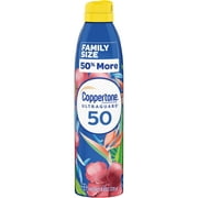 (2 pack) (2 pack) Coppertone Ultra Guard Sunscreen Continuous Spray SPF 50, 8.3 oz