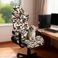 thumbnail image 2 of XYZCANDO Brown Camouflage Gaming Chair Slipcover Set 4 Pieces Anti-Scratch Gaming Chair Protective Cover with Zipper Stretch Fabric Protector for Large and Tall Reclining Gaming Chairs, 2 of 7