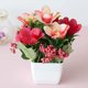thumbnail image 4 of Gwong Decoración hogareña Plástico Artificial Rose Flor Planta Potted Bonsai Garden Fiesta Adorno de mesa Gwong 21053801, 4 of 7