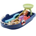 thumbnail image 5 of 2025 Beach Toys Miniature Bath Boat Shovel Rake Kettle Castle Molds Interactive Water Toy Castle Building Kit Children Play Sand Toy, 5 of 5