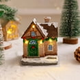 thumbnail image 4 of Christmas Village with Santa and Musical Skating, Lighted Indoor Christmas Centerpiece Decor(A), 4 of 5