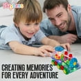 thumbnail image 6 of Light Up Train Toy for Toddlers - Transparent Gear Car Toys for Kids - Early Music Educational Crawling Toys - Flashing Lights and Battery Operated - Birthday for Boys & Girls, 6 of 8