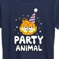thumbnail image 3 of Garfield - Garfield Party Animal - Women's Short Sleeve Graphic T-Shirt, 3 of 5