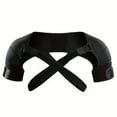 thumbnail image 2 of sunsanly 1 Set Adjustable Shoulder Brace Men Women Torn Rotator Joint Cuff Pain Relief Compression Sleeve Cross Wrap Recovery Shoulder Stability Support Strap, 2 of 8