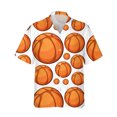 thumbnail image 2 of Camisa de diseño para hombre con estampado 3D de baloncesto, camisa de gran tamaño para verano 2024, para viajes, playa, Hawái, hawaiana, estilo Harajuku, con flores, 2 of 5