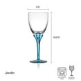 thumbnail image 4 of Fitz and Floyd Jardin 14 oz Blue Wine Glass (Set of 4), 4 of 5
