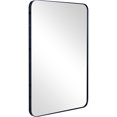 thumbnail image 2 of Camden Isle 86612 Miroir à Cadre Rectangulaire en Métal Profond, 2 of 5